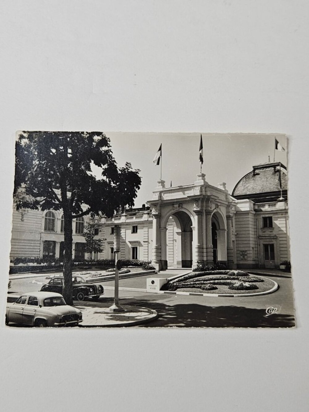 Grand Cercle Casino in Aix-les-Bains, France Postcard